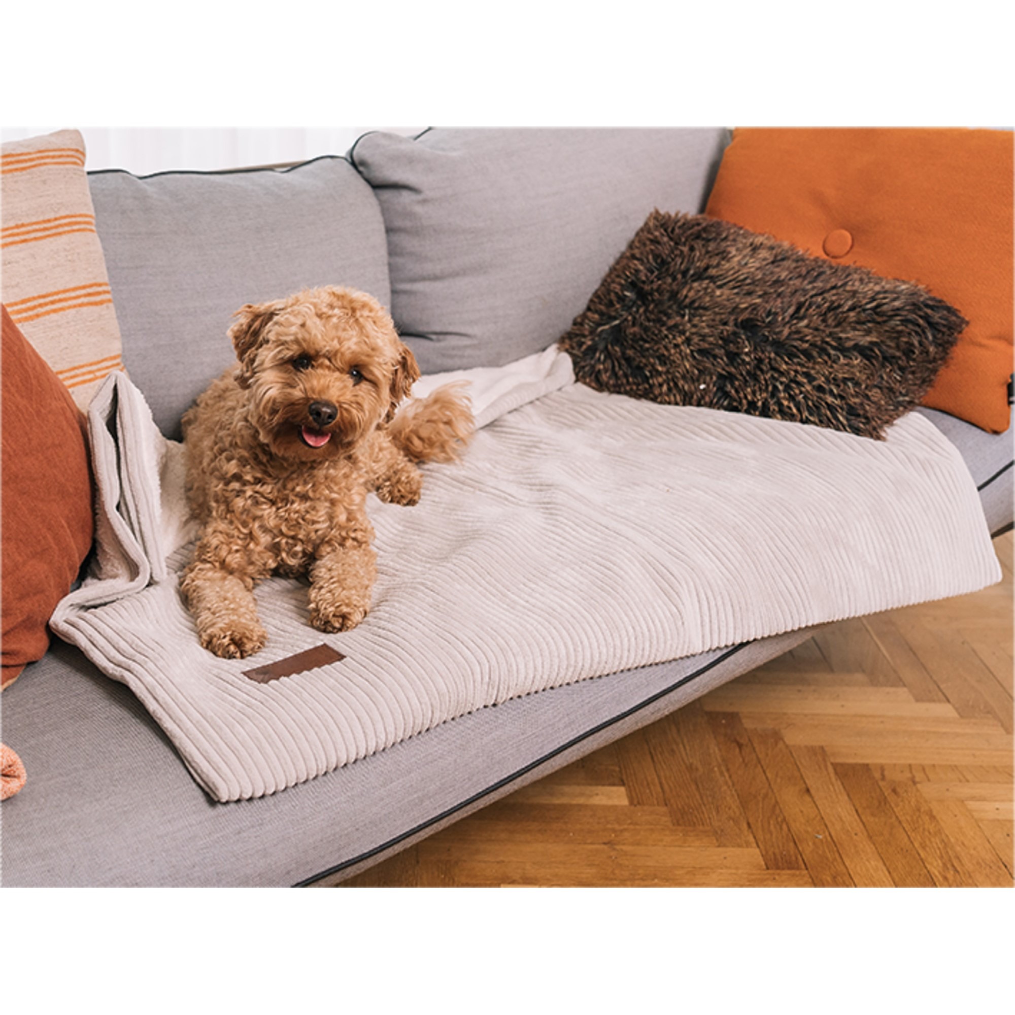 Fantail Homey Pale Grey underlagsteppe