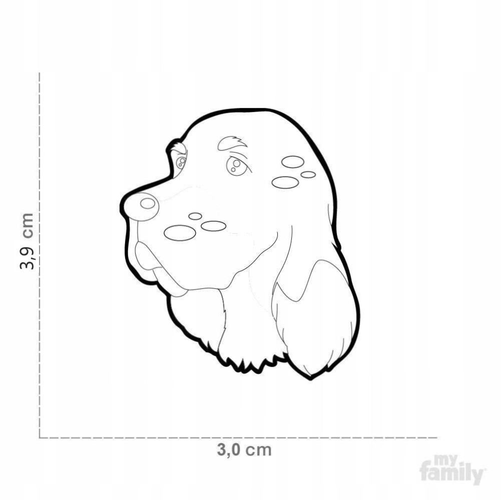 MyFamily Engelsk Setter ID-Tag