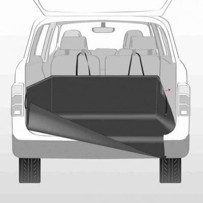 Trixie Bagasjeromsteppe 1,64x1,25m Svart