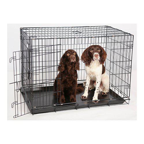 Stålbur hund sammenleggbart