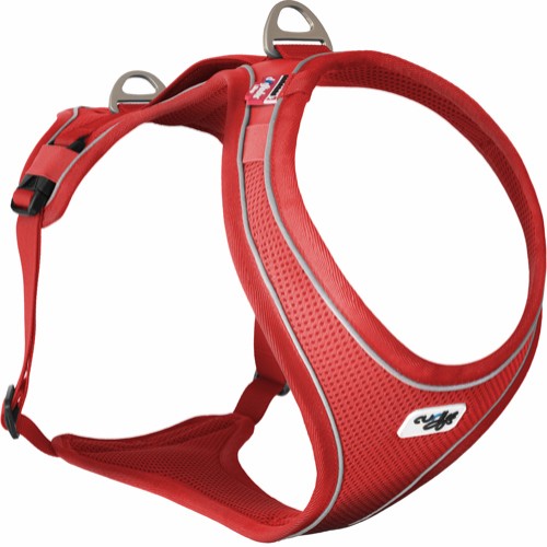 Curli Belka Comfort Harness Hundesele Rød (5 størrelser)