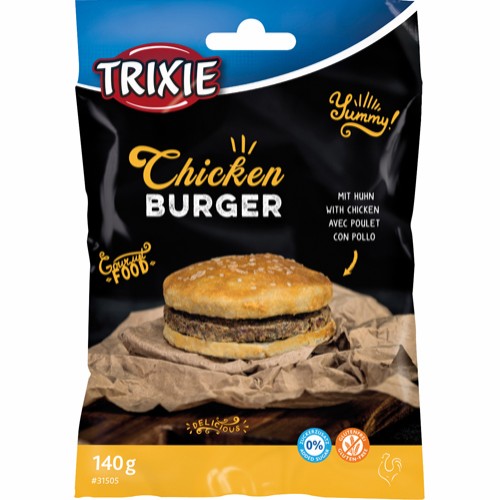 Trixie Chicken Burger Hundesnacks 140g