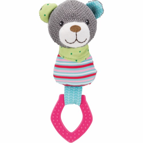Trixie Junior Bear Puppy Toy Bamseleke Valp m/Ring